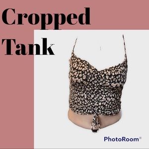 Urban Outfitters Cropped Tie Tank